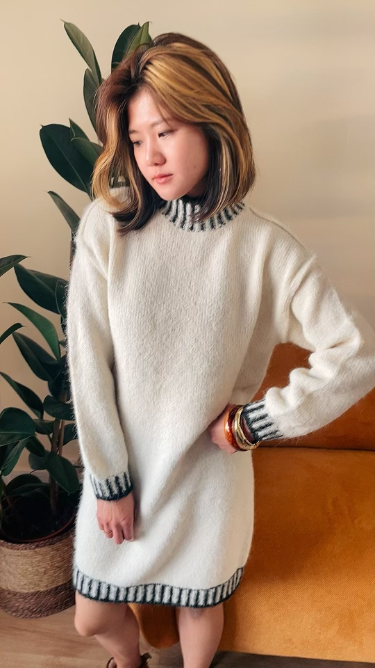 Robe-Pull Toby Beige