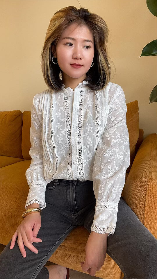 Chemise CELINA Blanc