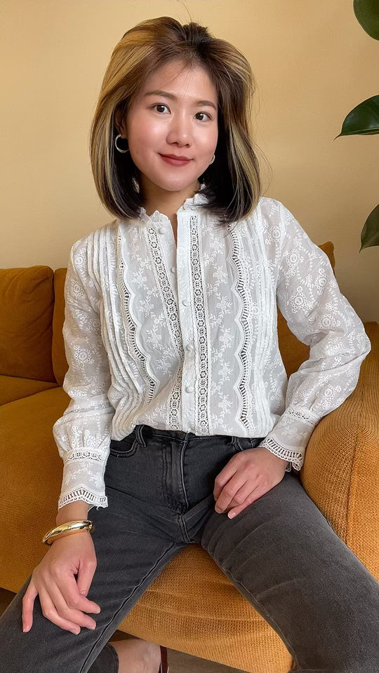 Chemise CELINA Blanc