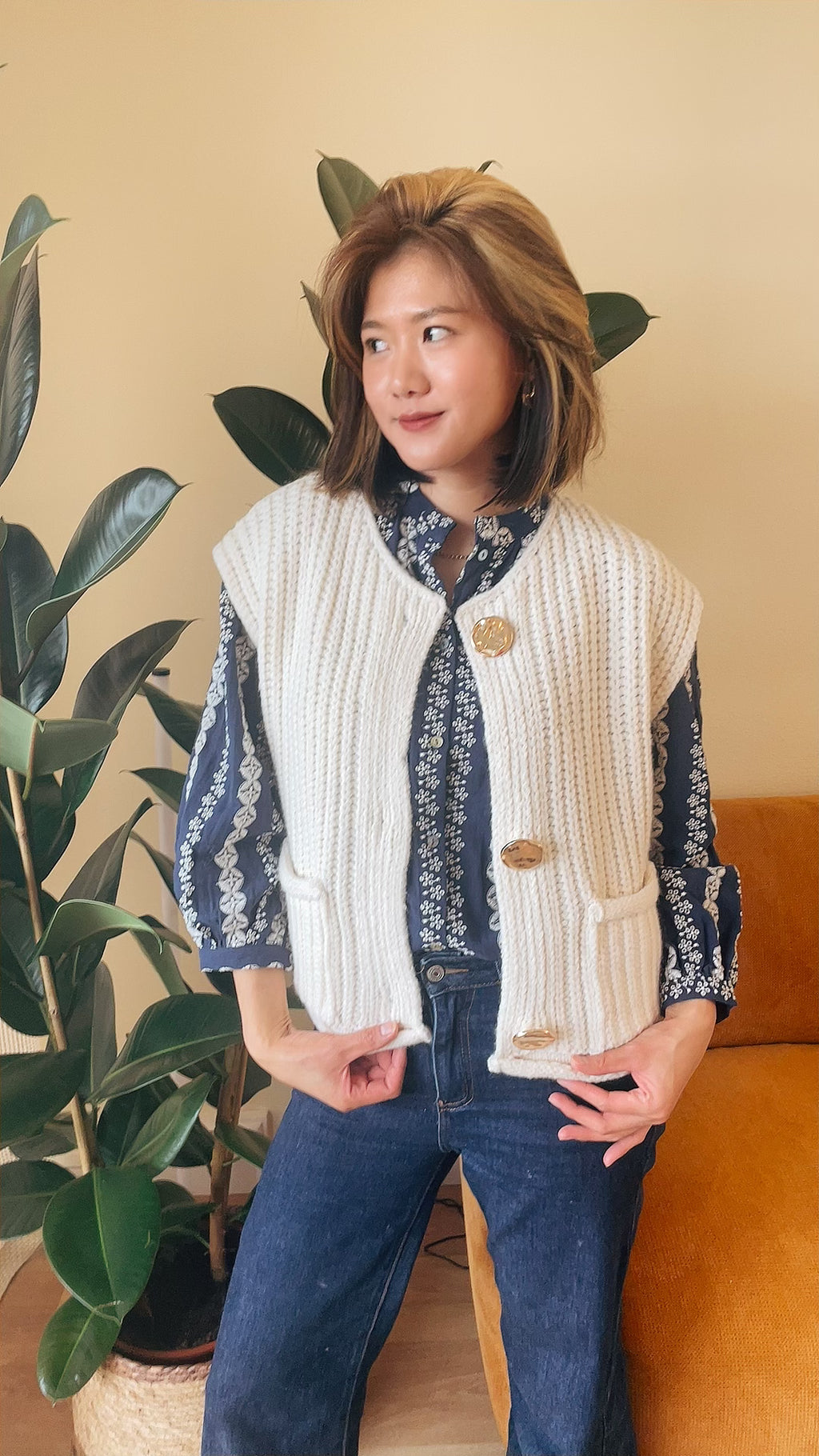 Gilet REANA Beige