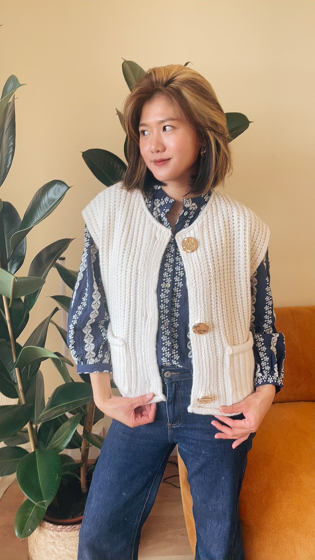 Gilet REANA Beige