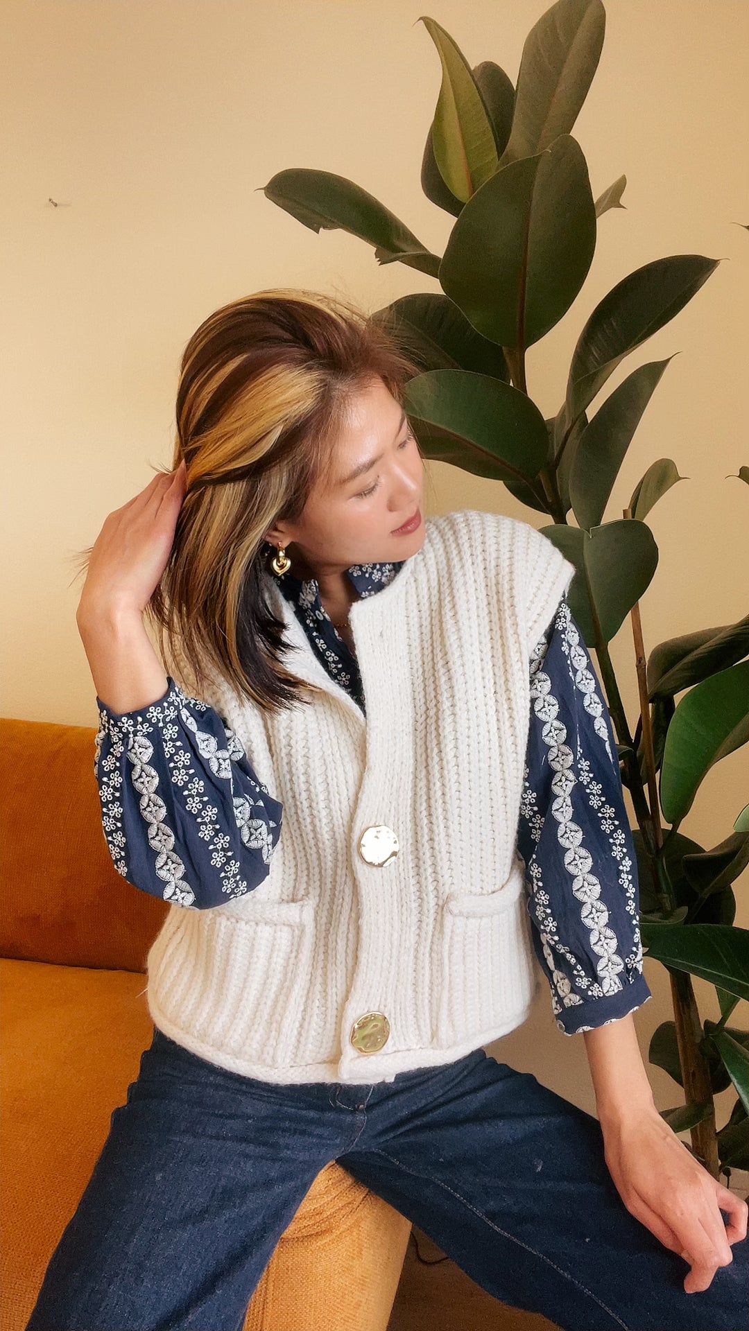 Gilet REANA Beige