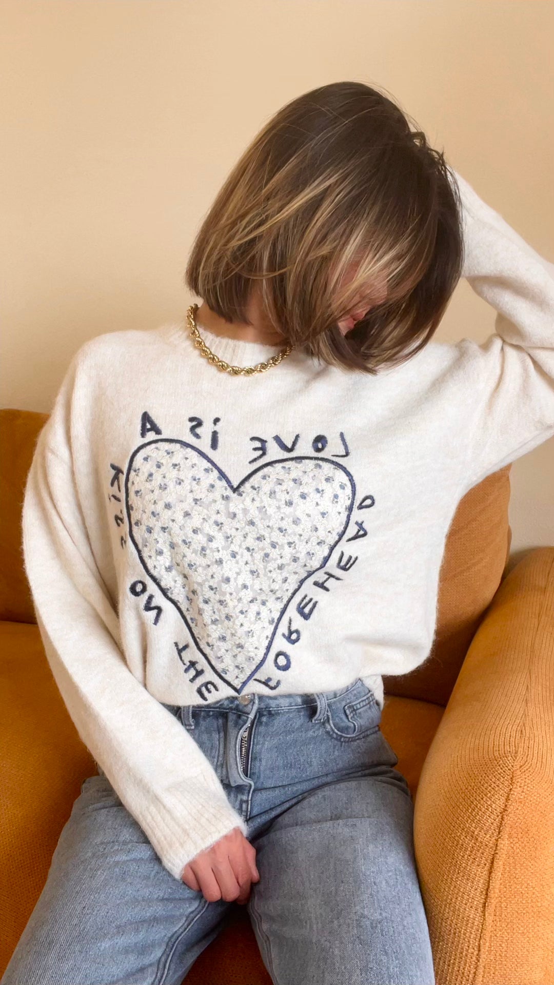 Pull ANTOINE Beige