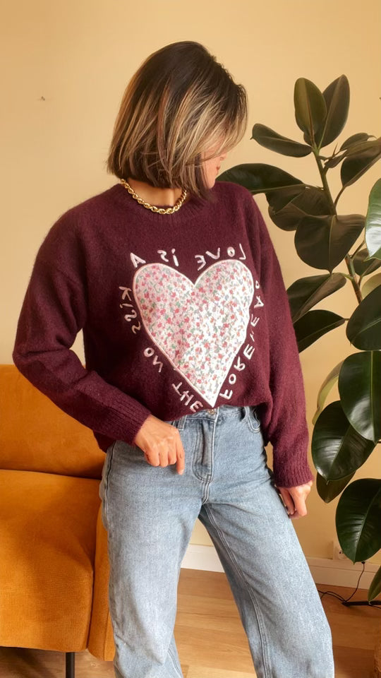 Pull ANTOINE Bordeaux