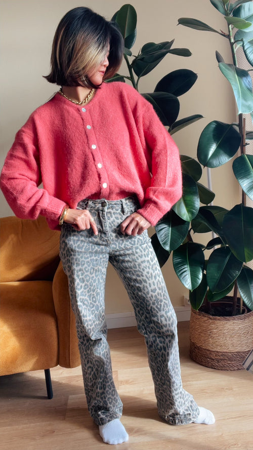 Gilet LILI - Framboise