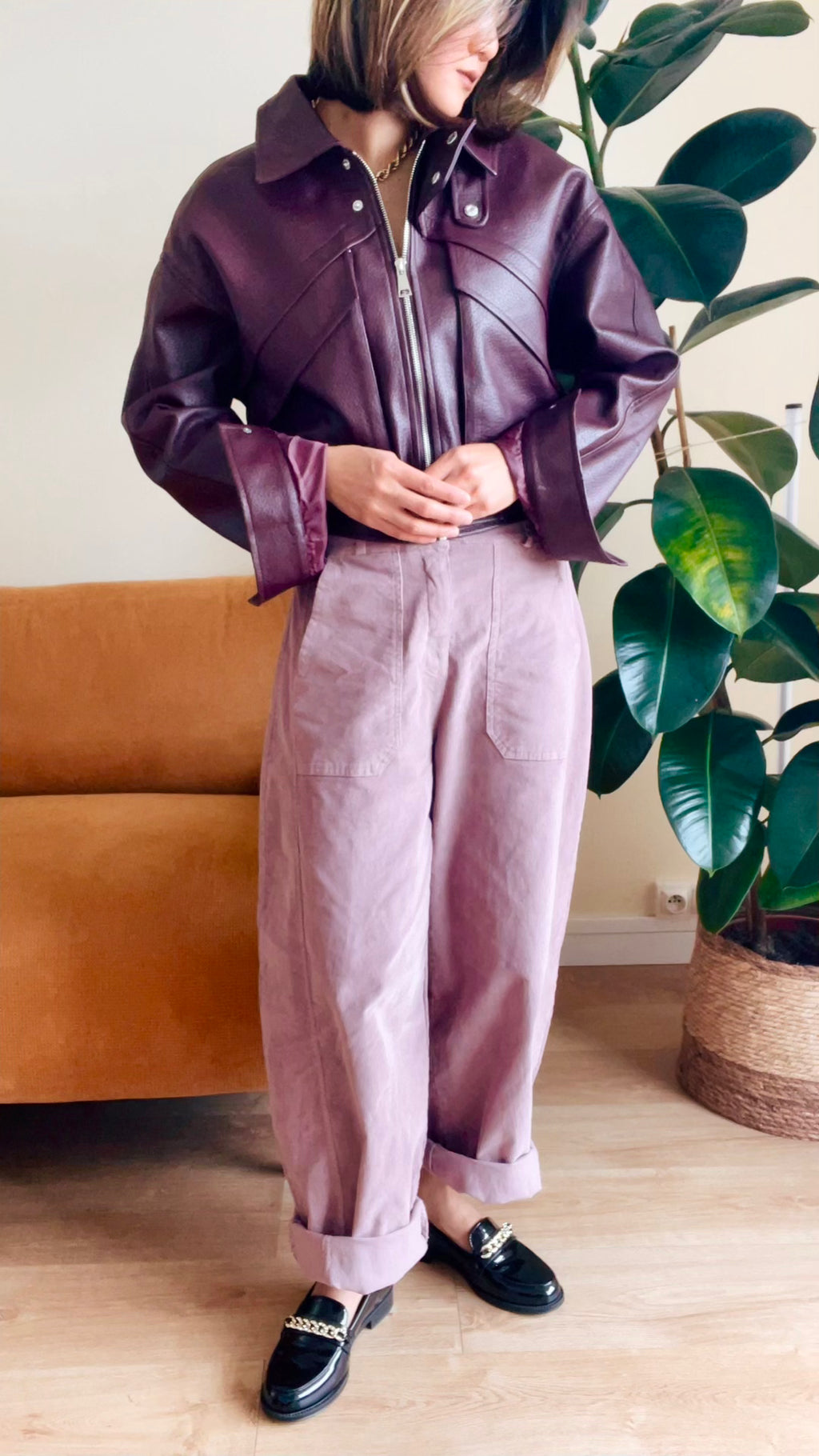 Pantalon ELLY - Vieux Rose