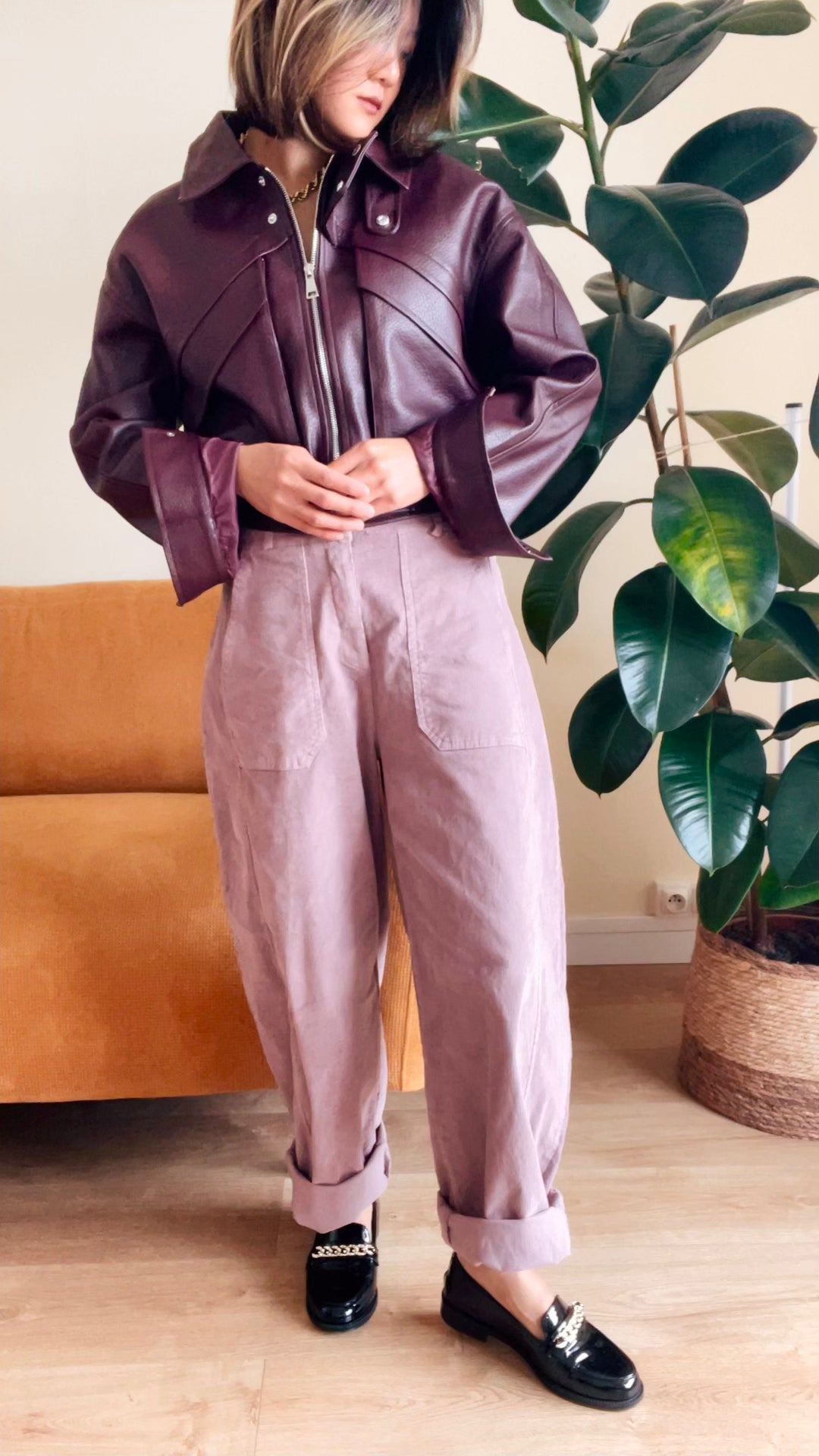 Pantalon ELLY - Vieux Rose