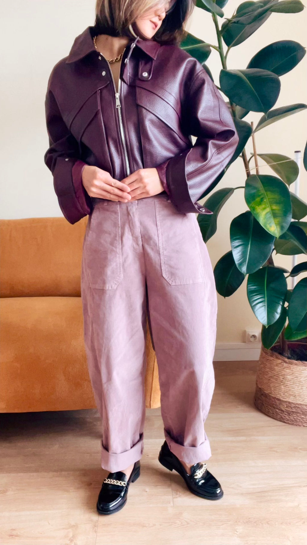 Pantalon ELLY - Vieux Rose