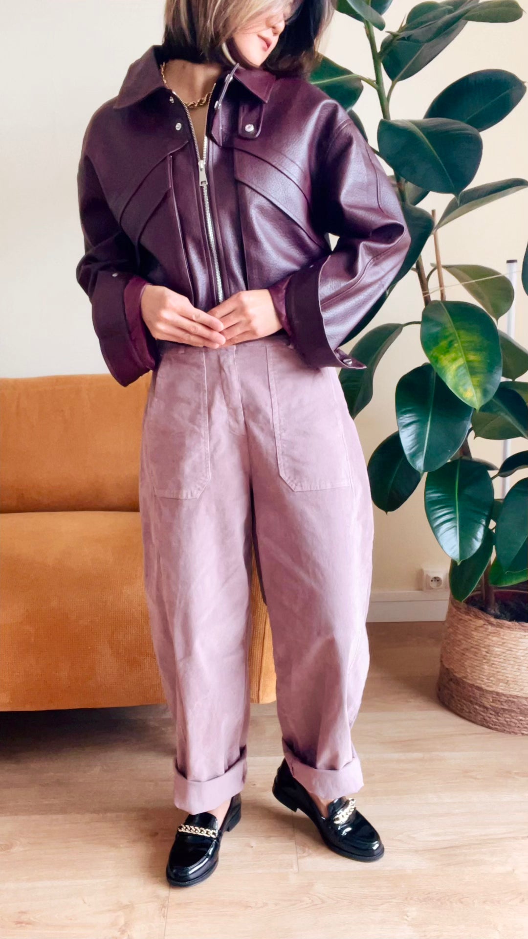 Pantalon ELLY - Vieux Rose