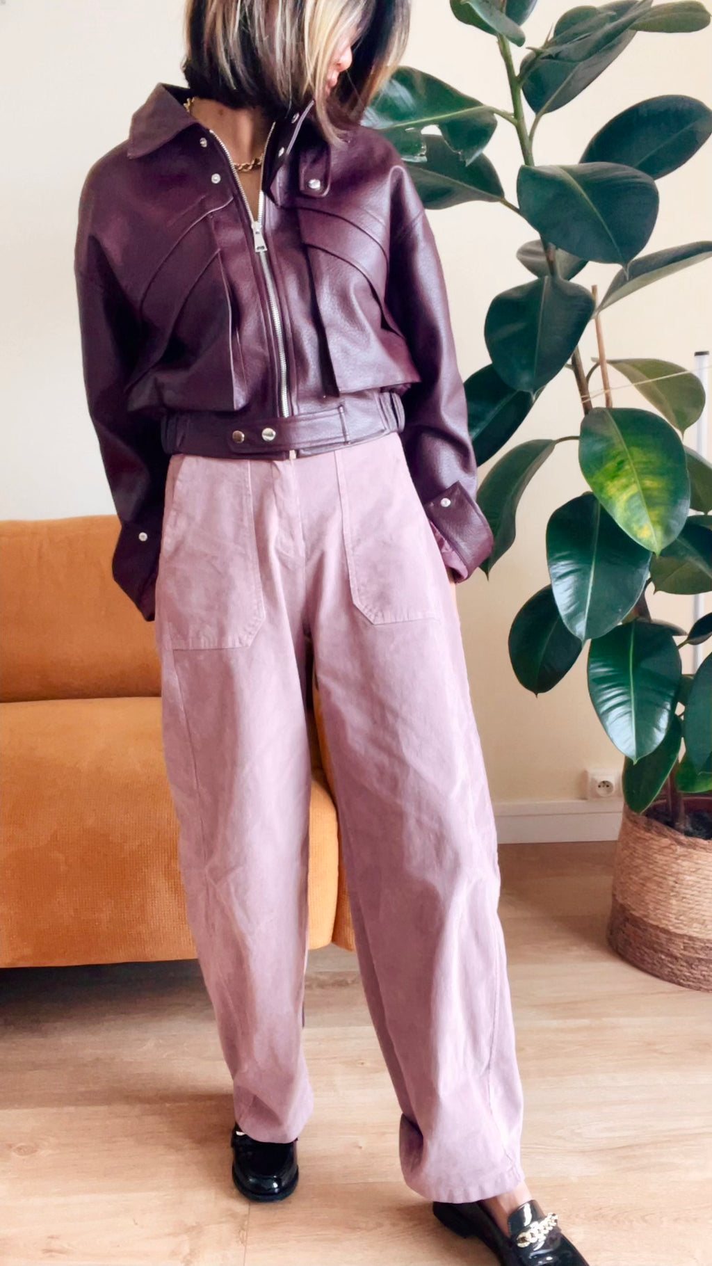 Pantalon ELLY - Vieux Rose