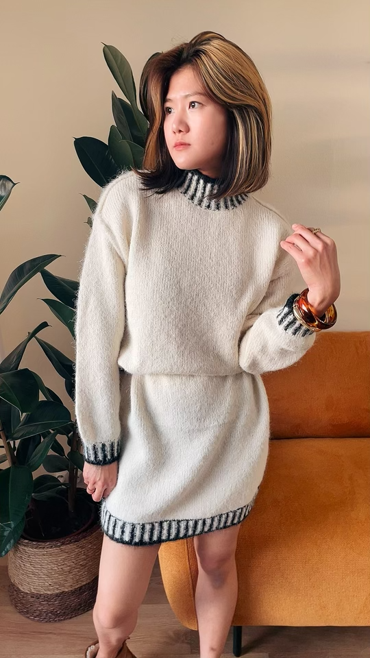 Robe-Pull Toby Beige