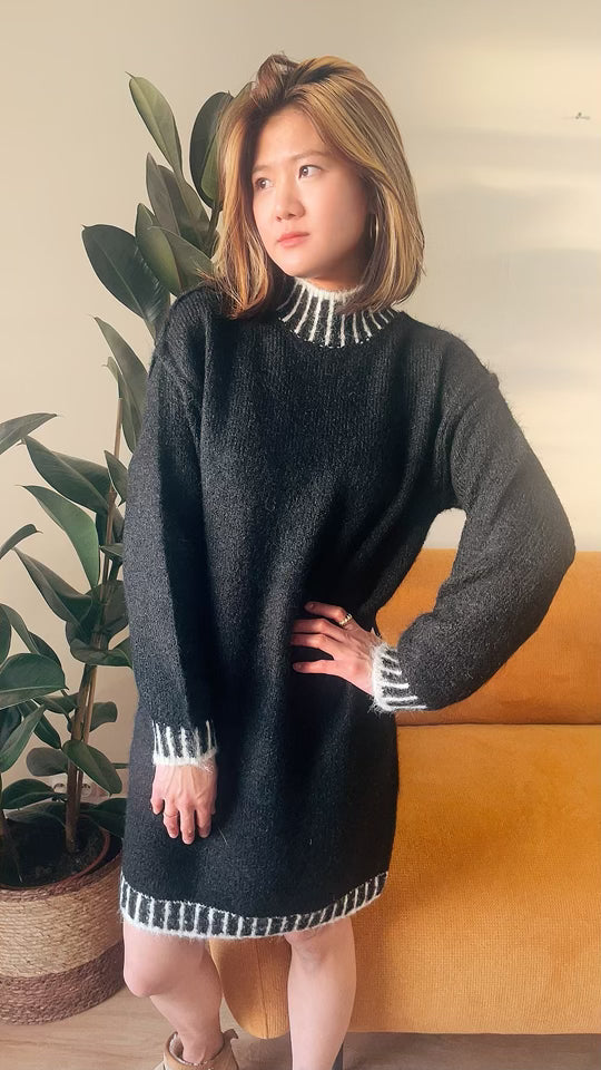 Robe-Pull Toby Noir