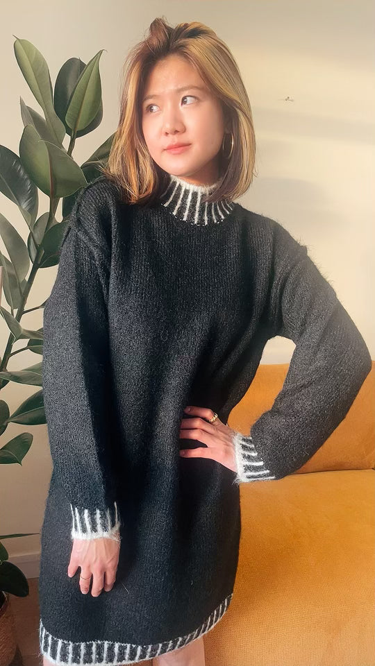 Robe-Pull Toby Noir