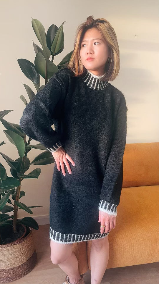 Robe-Pull Toby Noir
