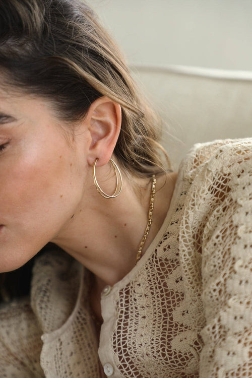 Boucles d'oreilles Rhéane